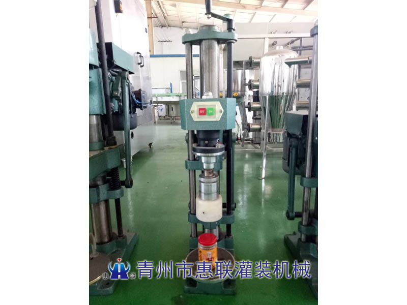 半自动铁罐封口机 半自动铁罐封口机